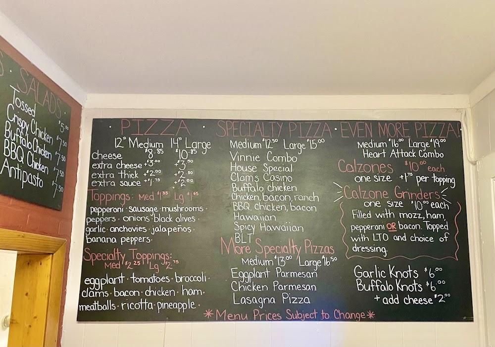 Cristiano's Pizza Menu image 2